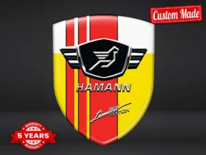 Hamann Pegatinas Auto Personalizadas Resistentes Limitadas